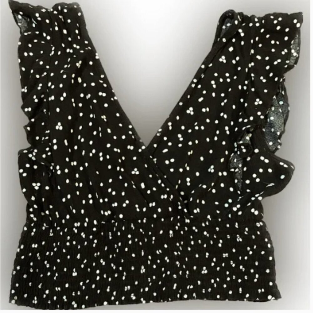 Paper Crane Crop Top Size M - Picture 2 of 6